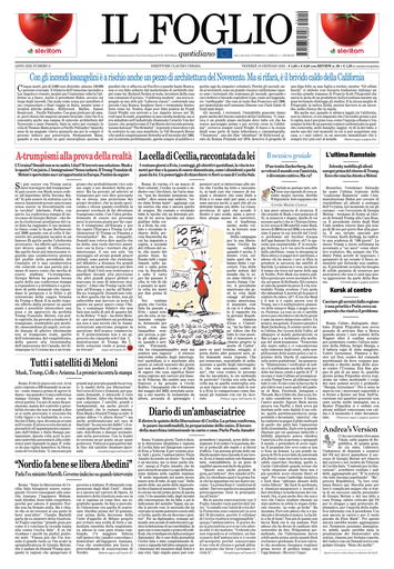 Prima-pagina-il foglio-messina-edizione-di-oggi-10-01-2025